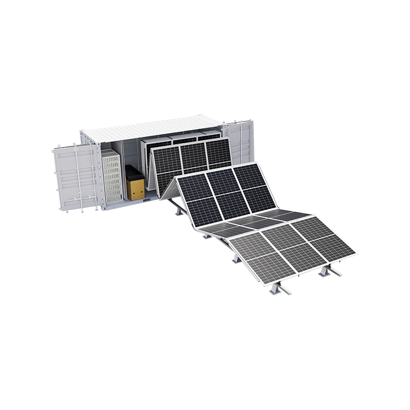 MP20HQ-78КВт/128КВт·ч — встроенная контейнерная солнечная энергоустановка (PV + BESS + DG, всё в одном контейнере)